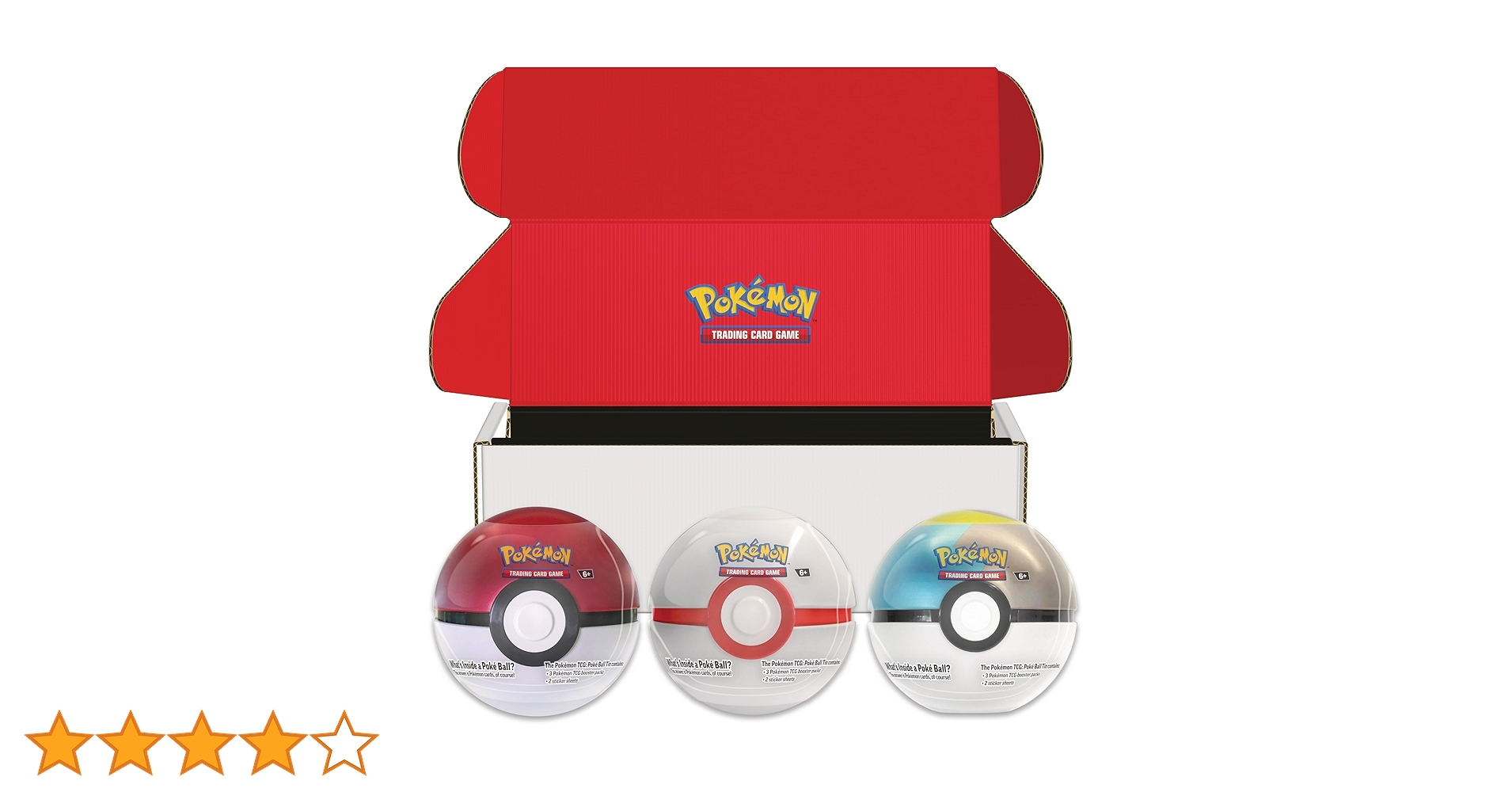 Amazon.co.jp: ポケモンTCG:ポケボール缶 3パックセット 2024